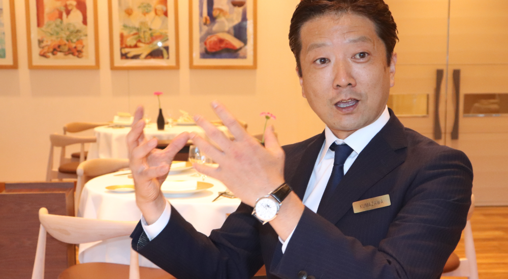 レストラン サンパウ ジェネラルマネージャー 熊澤 英輔